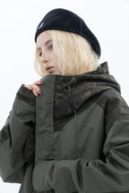 Error Code Stitched Vest Tactical Camo Jacket