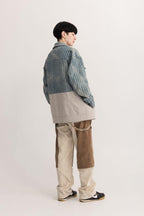 Empty Reference Large Pockets Corduroy Trousers