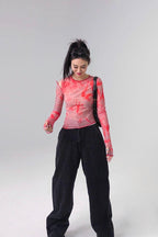 CZ Painted Slim Shirt