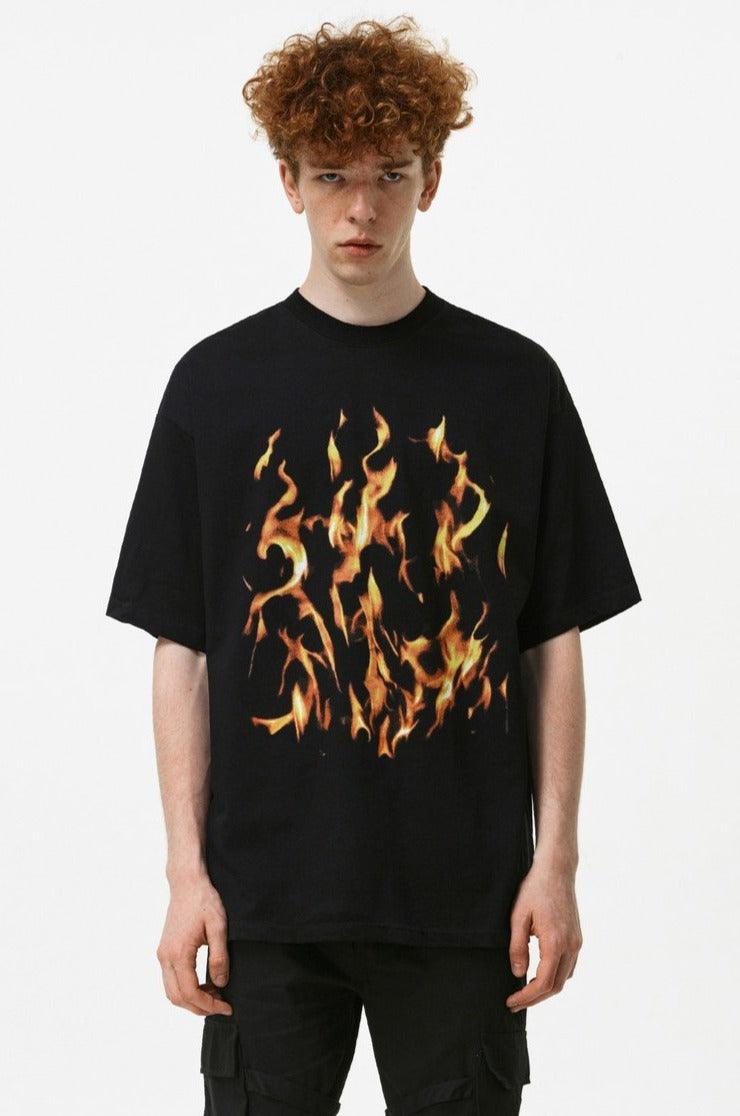 Antidote Flame Print Tee