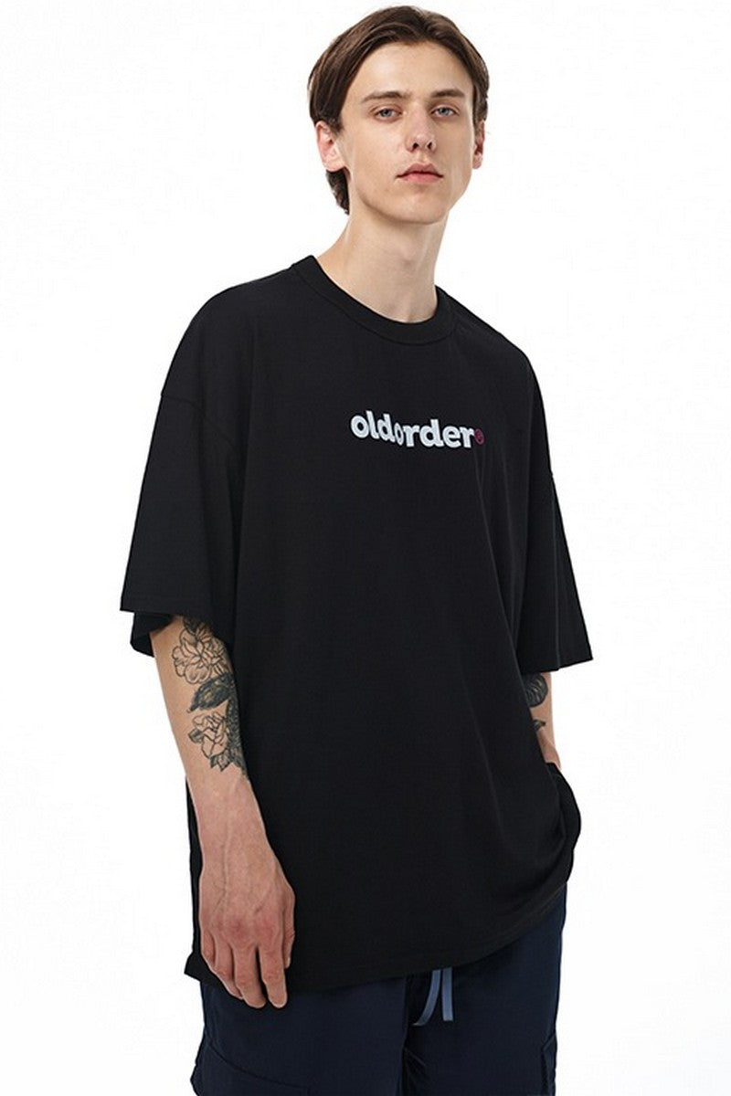 Old Order Solid Color Logo Tee