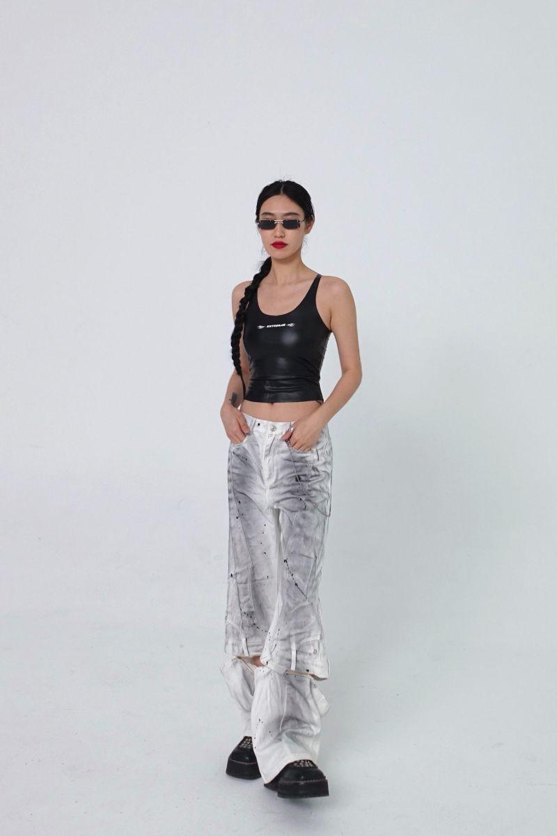 CZ Splash Ink Zipper Trousers