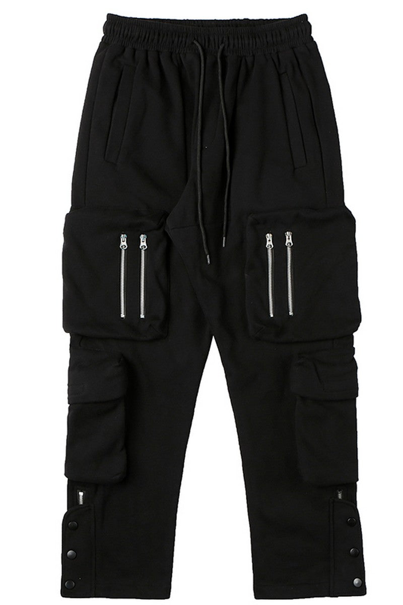 Old Order Multi Pocket Zipper Sweatpants