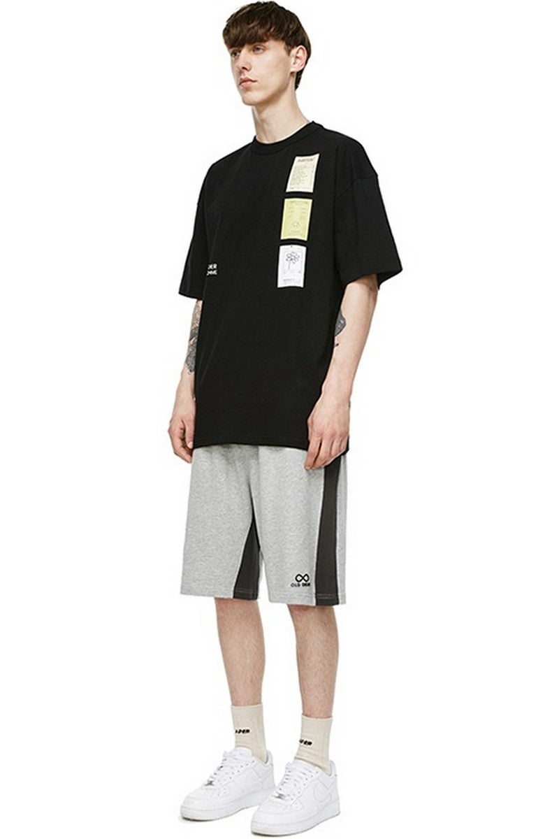 Old Order Stickers Print Logo Tee