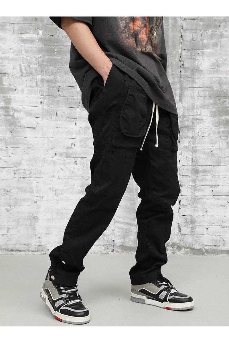 CZ Front Pockets Straight Trousers
