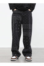CZ Bandana Pattern Straight Trousers