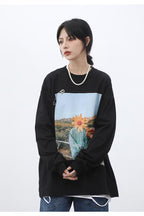 CZ ED Flower Landscape L/S Tee