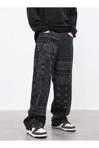 CZ Bandana Pattern Straight Trousers