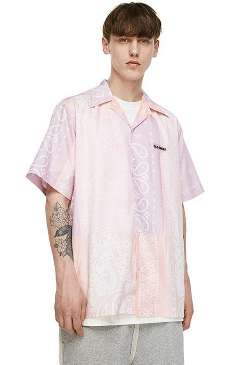 Old Order Paisley Print Hawaiian Shirt