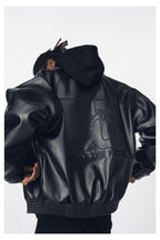 Antidote WTF Logo PU Leather Jacket