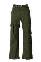 Old Order Straps Flared Cargo Trousers