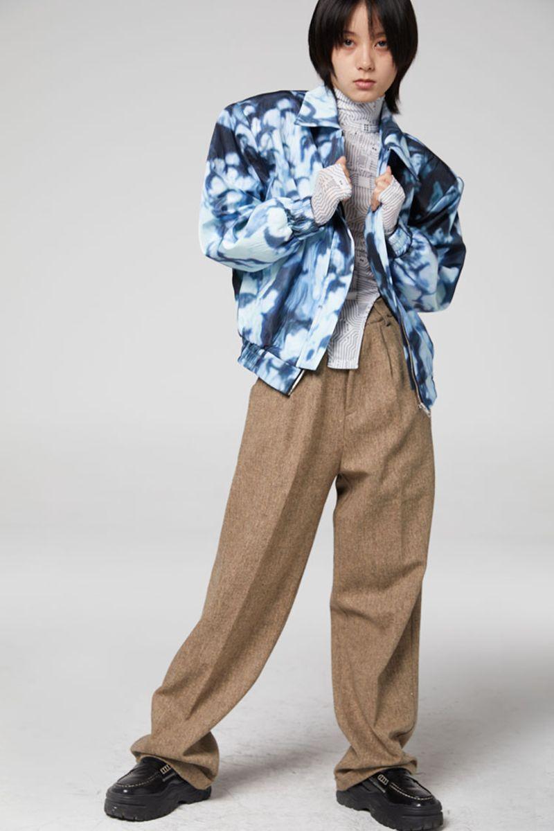 CZ Faces Printed Pilot Jacket