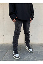 CZ Distressed Slim Fit Jeans