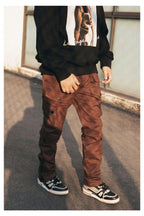 Antidote Brown Multi Pocket Adjustable Trousers