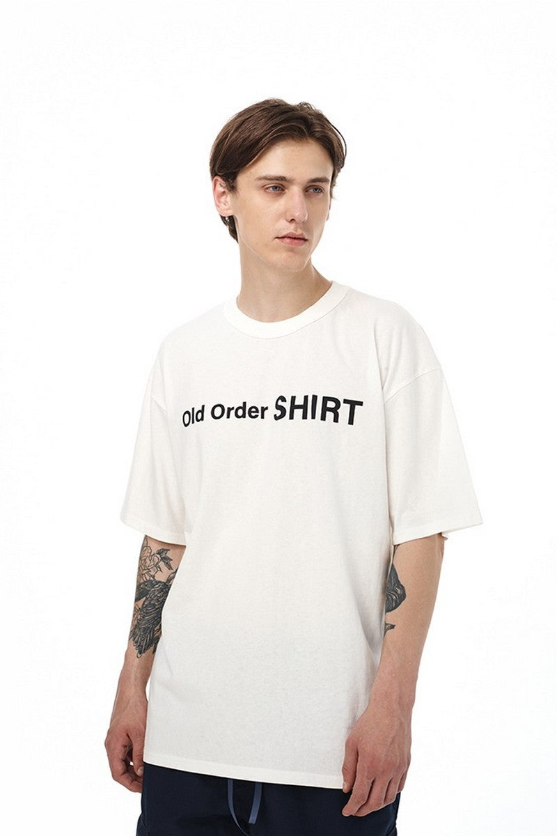 Old Order Basic Logo Print Tee