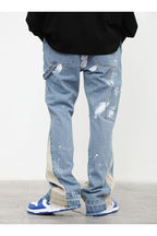CZ Washed Ink Flared Jeans - UK Only