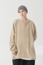 THINGY Destroyed Irregular Sweater