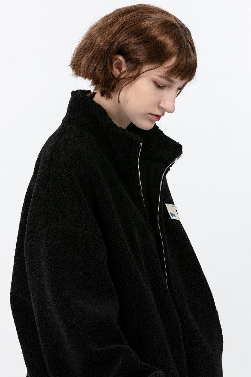 Center of Rotation Retro Velvet Logo Jacket