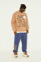 Empty Reference Heavy Knit Love Sweatpants