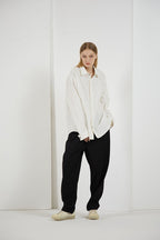 THINGY Basic White L/S Shirt