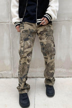 CZ Interface Print Camo Straight Trousers