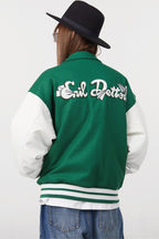 STEEPC Embroidered Logo Varsity Jacket