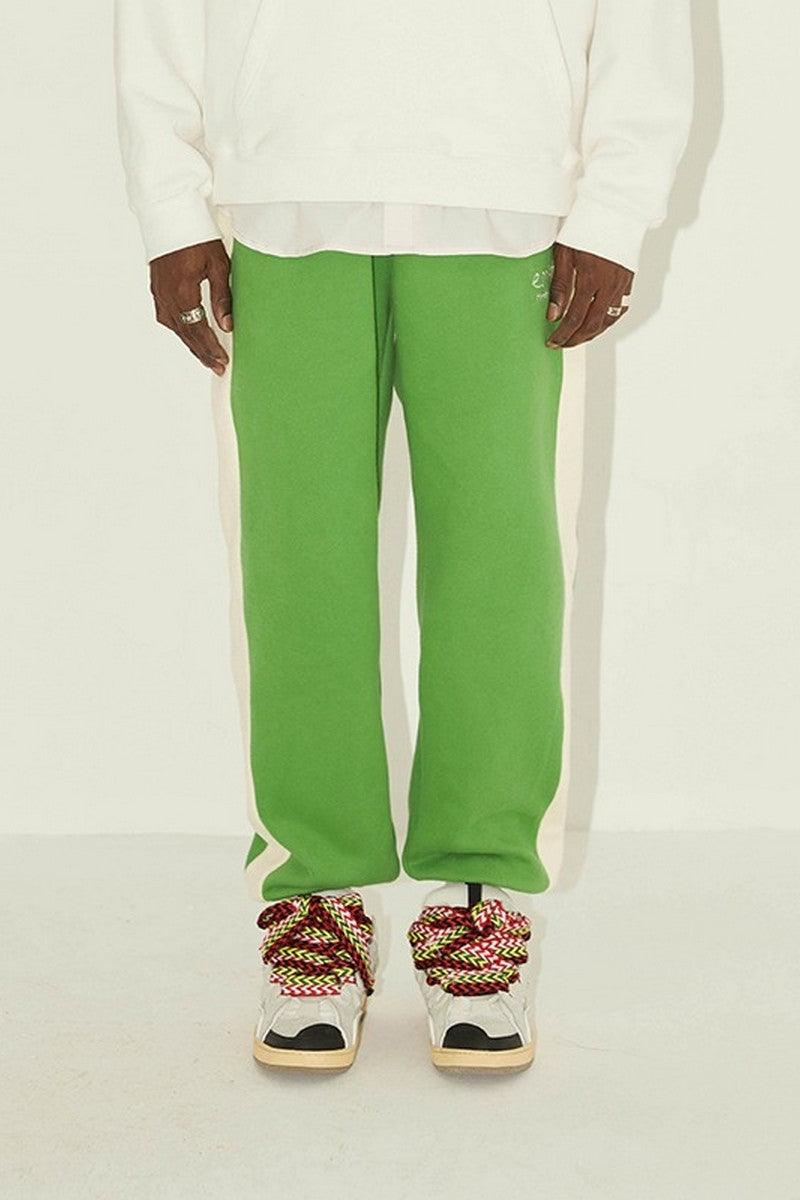Empty Reference Embroidered Logo Sweatpants