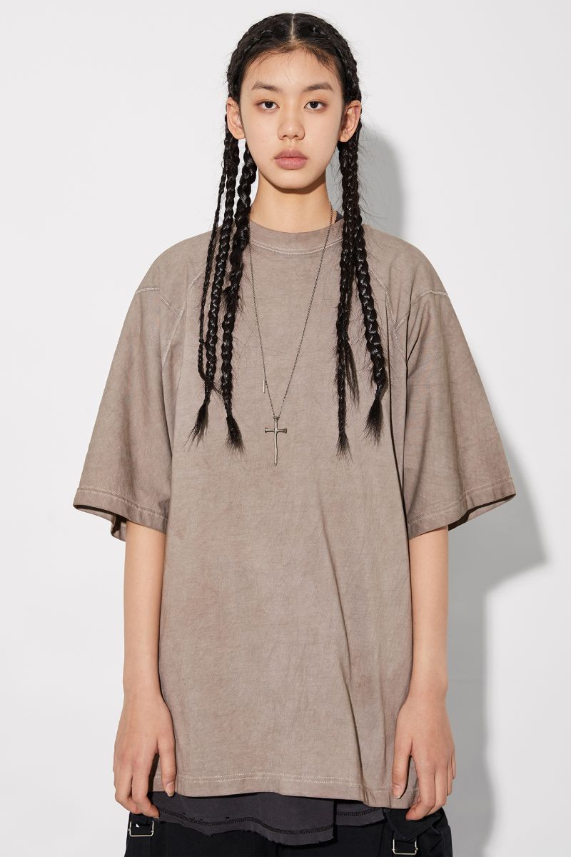 Unknown World Washed Stitched Tee - UK Only