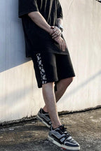 CZ Paisley Side Print Shorts