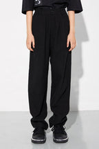 Unknown World Cut Straight Trousers
