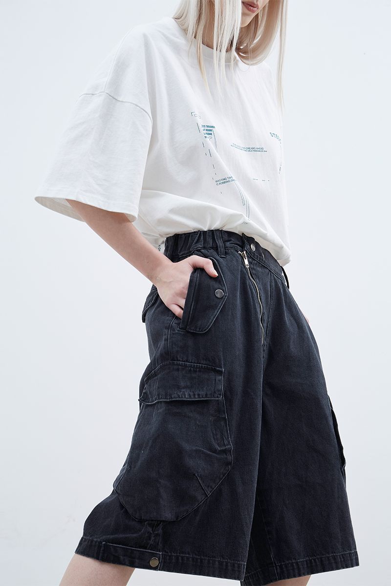 STEEPC Retro Loose Shorts
