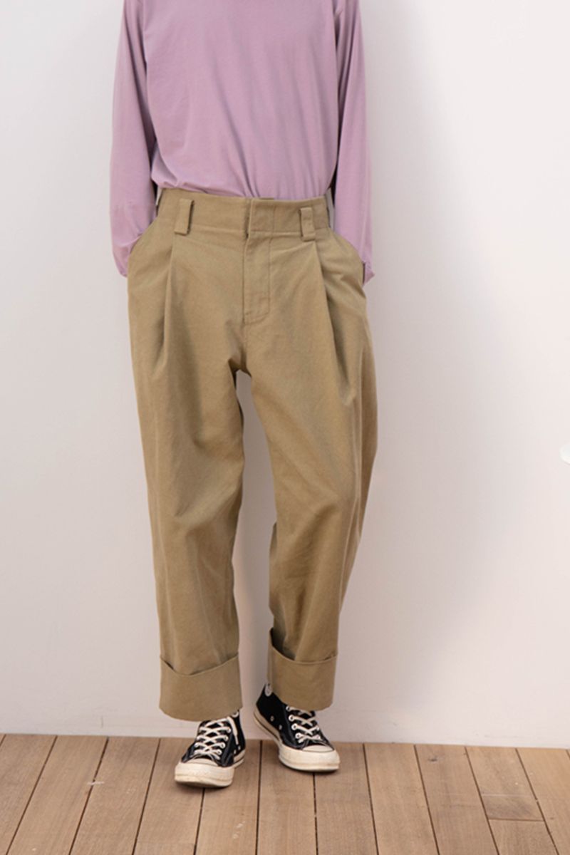 Mix7 High Waist Straight Trousers