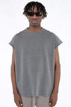 CZ Ripped Cut Tee