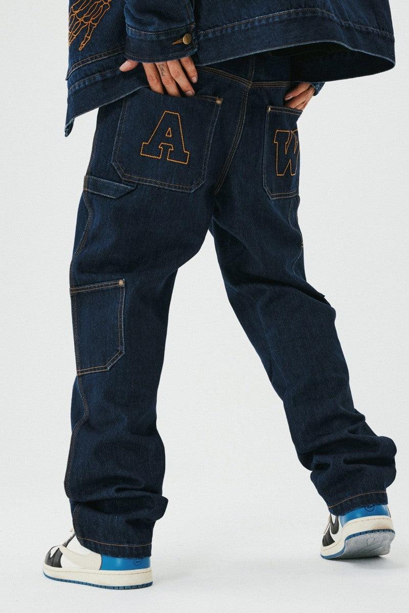 Antidote Logo Loose Jeans