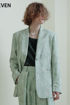 Mix7 Mint Green Suit Jacket - UK Only