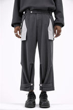 BLIND Adjustable Deformed Logo Trousers - UK