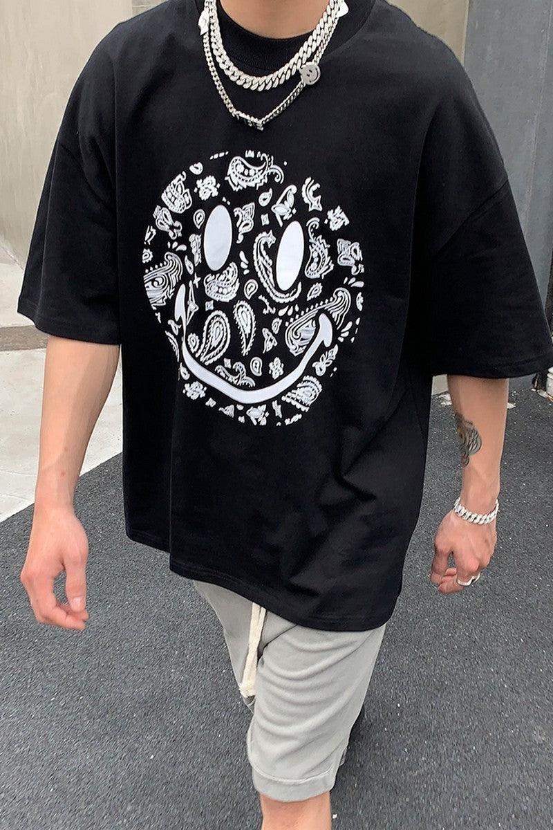 CZ Cashew Smiley Tee