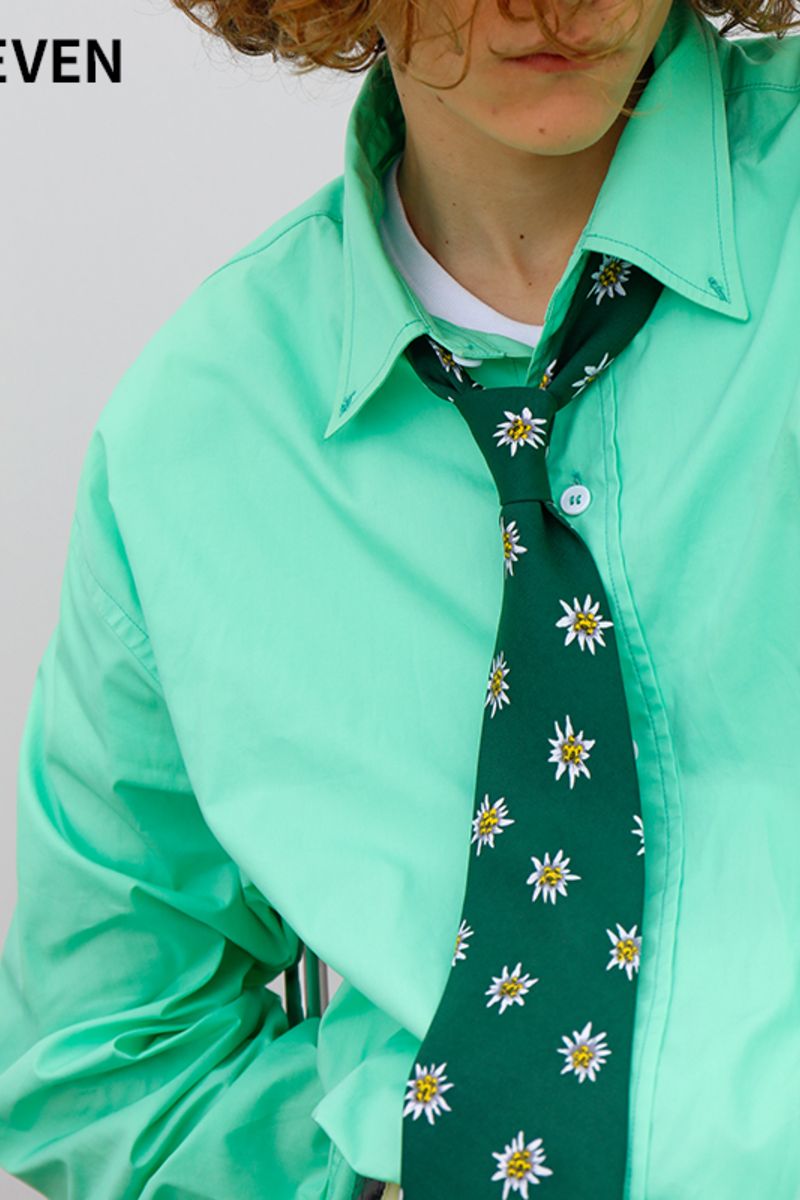 Mix7 Mint Green Basic L/S Shirt