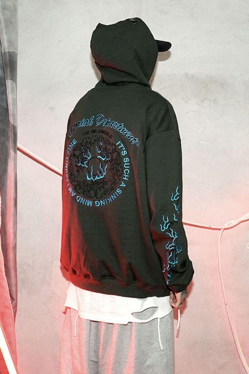 CZ ED Embroidered Hoodie