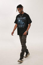 F&F Multi-Pocket Zipper Trousers
