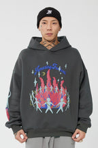 F2CE Festival Foam Print Hoodie