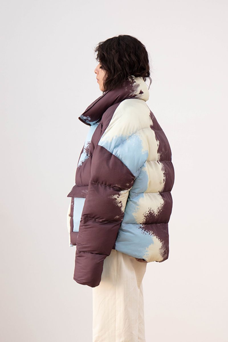 Mix7 Painted Down Jacket