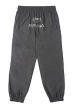Empty Reference Smiley Logo Casual Pants
