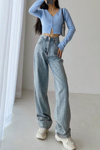 CZ Retro Washed Loose Jeans