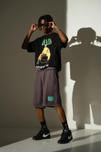 Empty Reference Raw Knitted Shorts