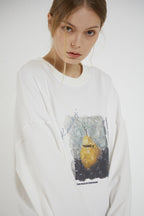 THINGY Bubble Bag Pear Sweater