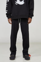 STEEPC Drawstrings Straight Casual Trousers