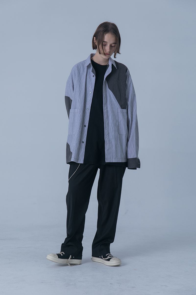 THINGY Contrast Striped L/S Shirt