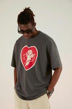 Empty Reference Angel Retro Print Tee