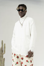 CZ Ripped Knit Turtleneck - UK Only